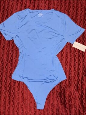 Urban Planet Light Blue Short Sleeve Bodysuit